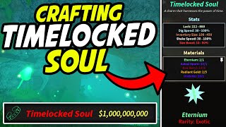 Crafting TIMELOCKED SOUL in Prospecting! (Roblox)