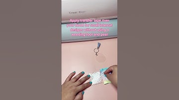 You need to know this trick as a cricut beginner! Reverse weeding #cricut #diy #shorts