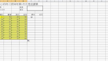 10如何亂數產生成績EXCEL函數與VBA 吳老師