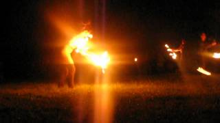 FLAME 2012, Cassie with fire minis