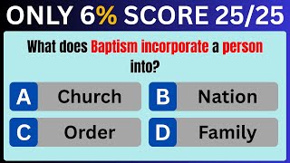Baptism Challenge