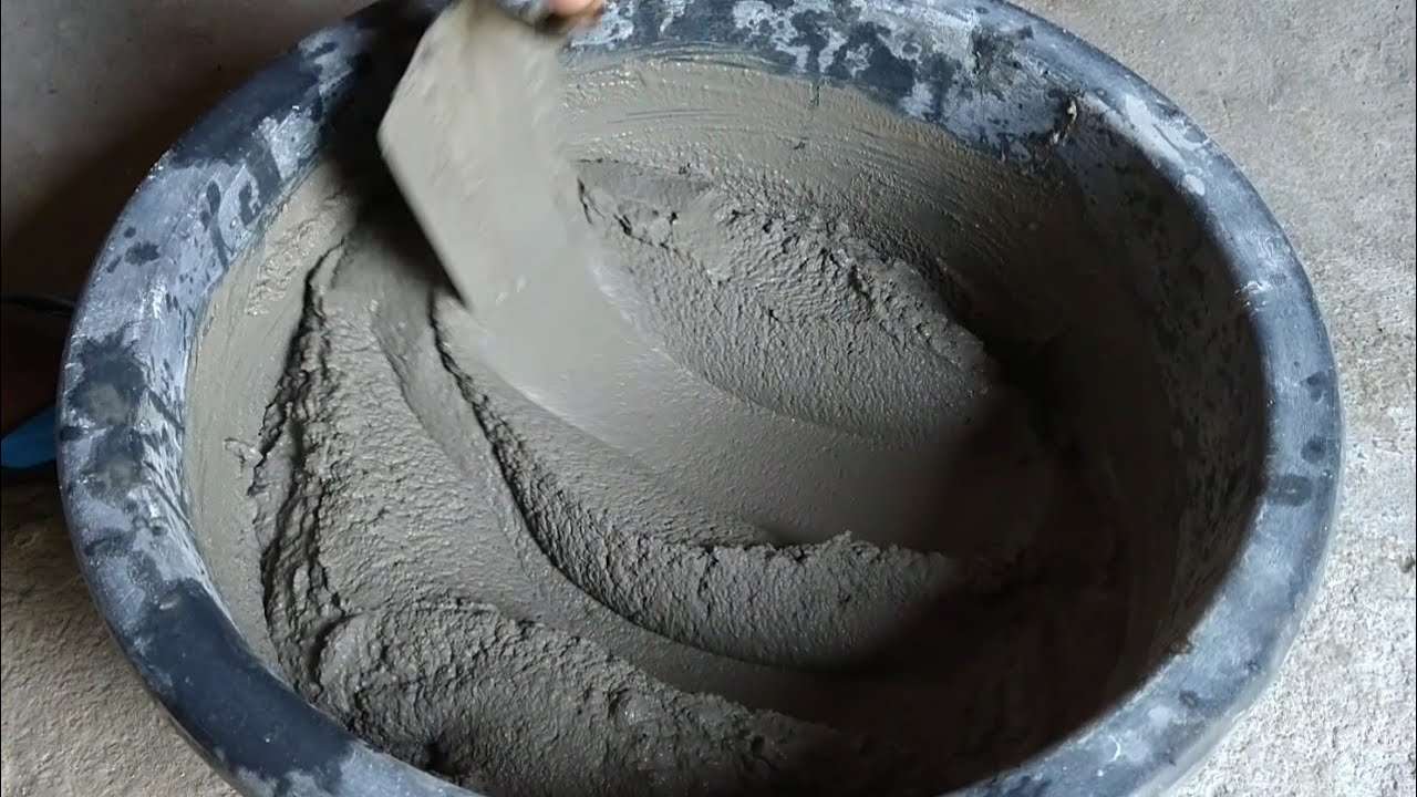 SEGREDO REVELADO!! Massa de cimento macia para fazer vasos.