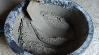 SEGREDO REVELADO!! Massa de cimento macia para fazer vasos.