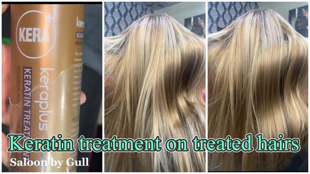 Keratin Treatment. step by step on treated and damage hairs 🌹👌👍💯 YouTube