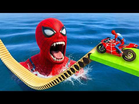 الرجل العنكبوت انقاذ باتمان Spider-Man Rescue batman vs iron man vs venom funny Game GTA 5 superhero