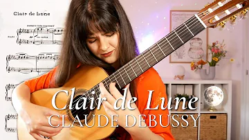Clair de Lune by Debussy for Guitar