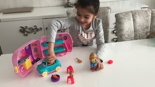 Chelsea Karavanı hediye paket açılımı | Barbie Club Chelsea Camper Unboxing 
Prenses Mira ?