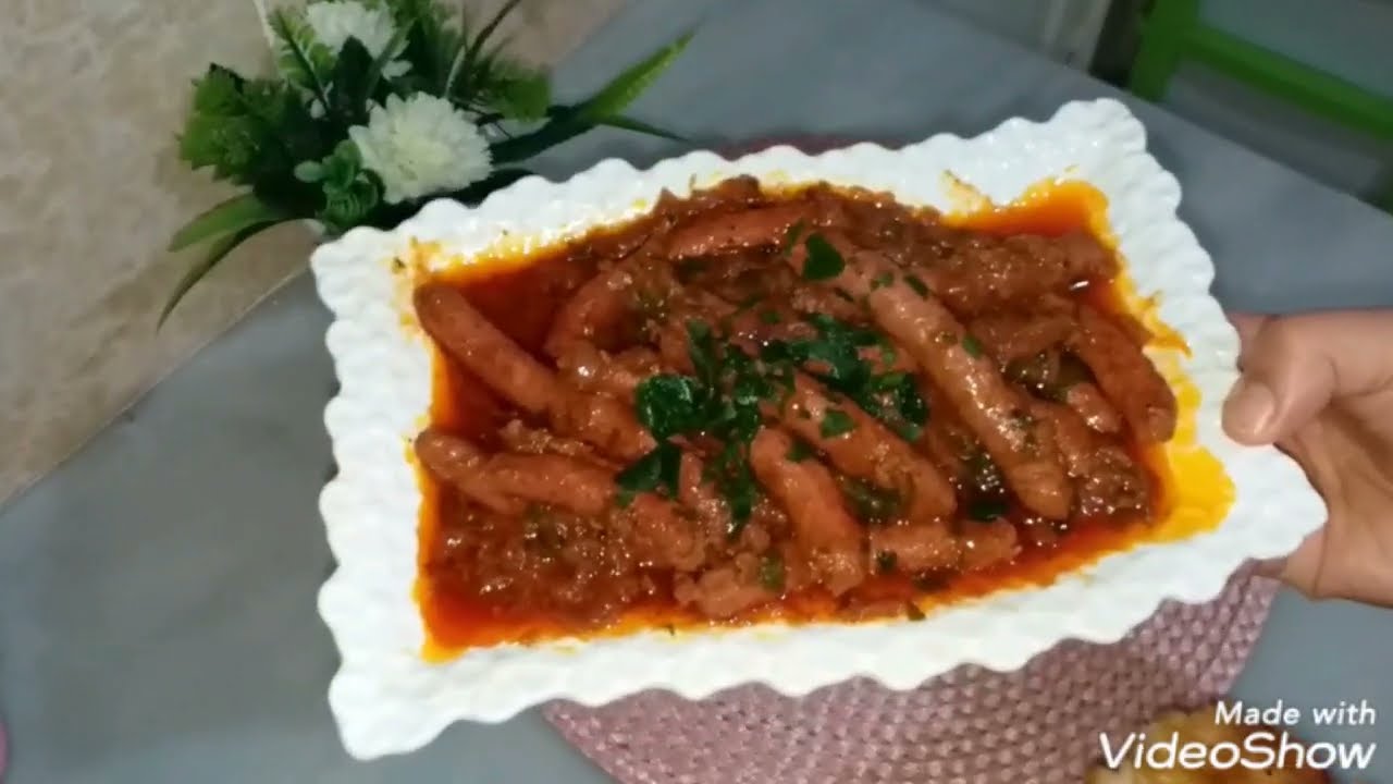 مرقاز بالصوص حمراء ذوقه رائع 😋😋