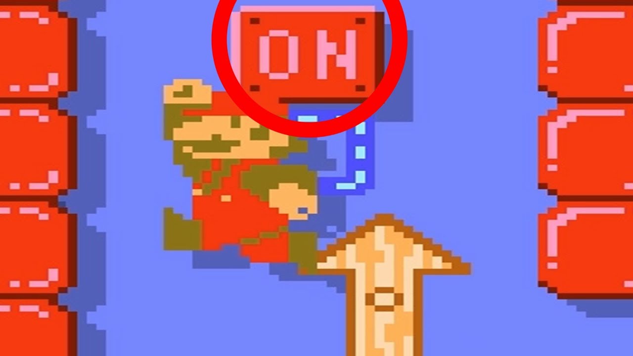 Super Mario Maker 2 🔧 On/Off Switch Logic in the Sky 🔧 ArtturerBR - YouTube