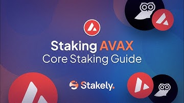 How to Stake $AVAX with Core | Avalanche Staking Tutorial