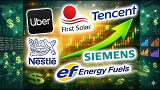 Kaufchance oder Risiko? Nestlé, Uber, First Solar, Tencent im Check