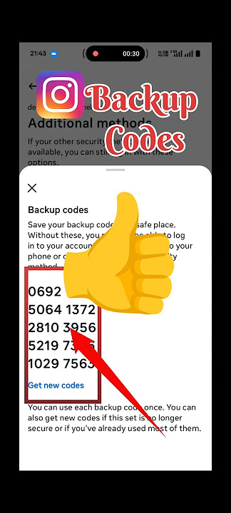Instagram Backup Code Kaise Nikale | Instagram Par Backup Code Kaise Pata Kare #instagram #backup