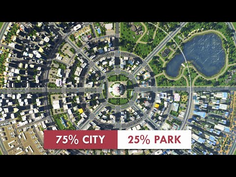 Quarter City  Cities: Skylines Easy Layout in 2 Hours (Timelapse Build) 