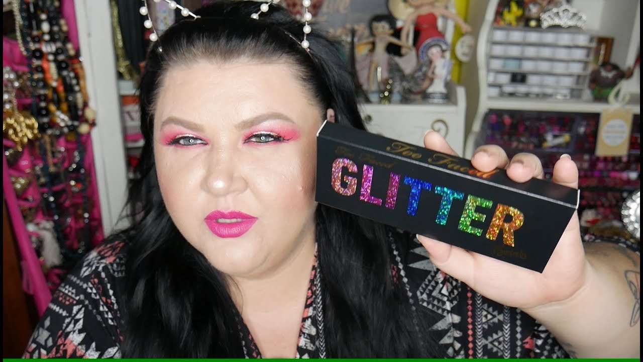 TOO FACED GLITTER BOMB REVIEW PALETTE YouTube