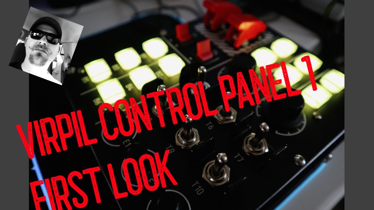 virpil control panel #1 setup and overview 