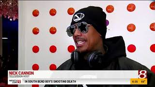 Nick Cannon at Indy Sugar Factory grand opening