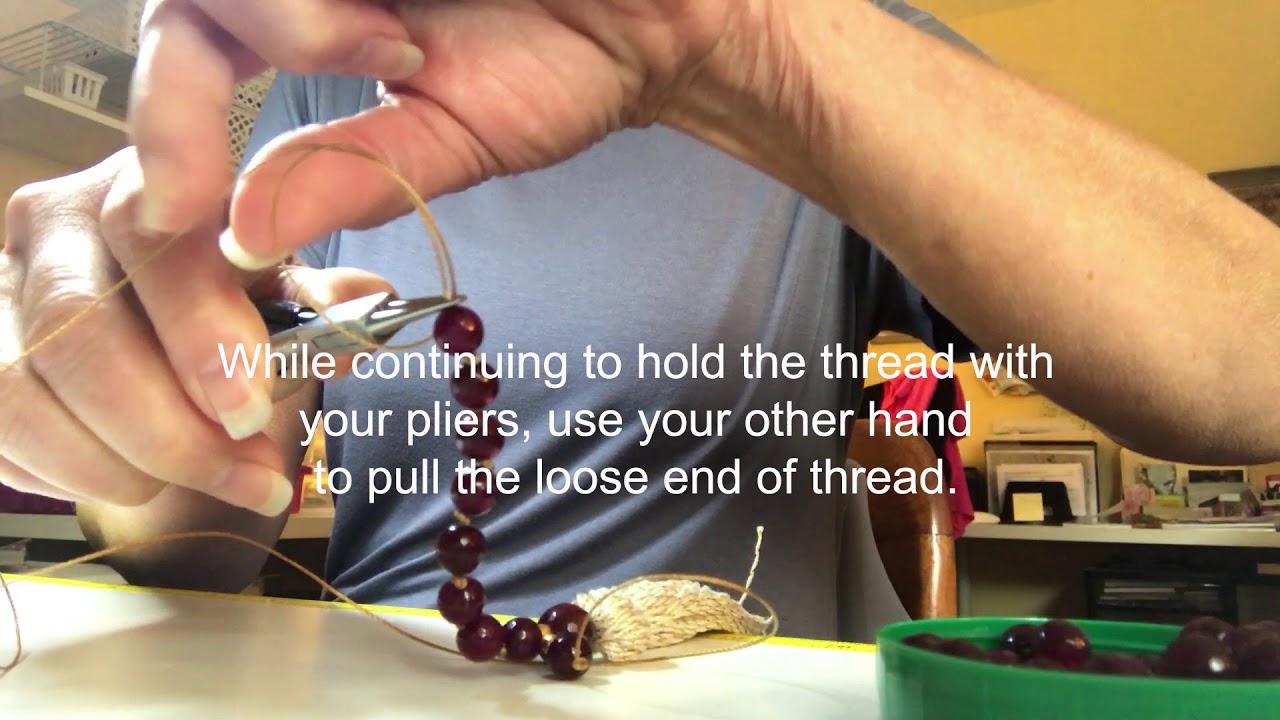 How To Make Perfect Knots for Malas and Other HandKnotted Jewelry YouTube