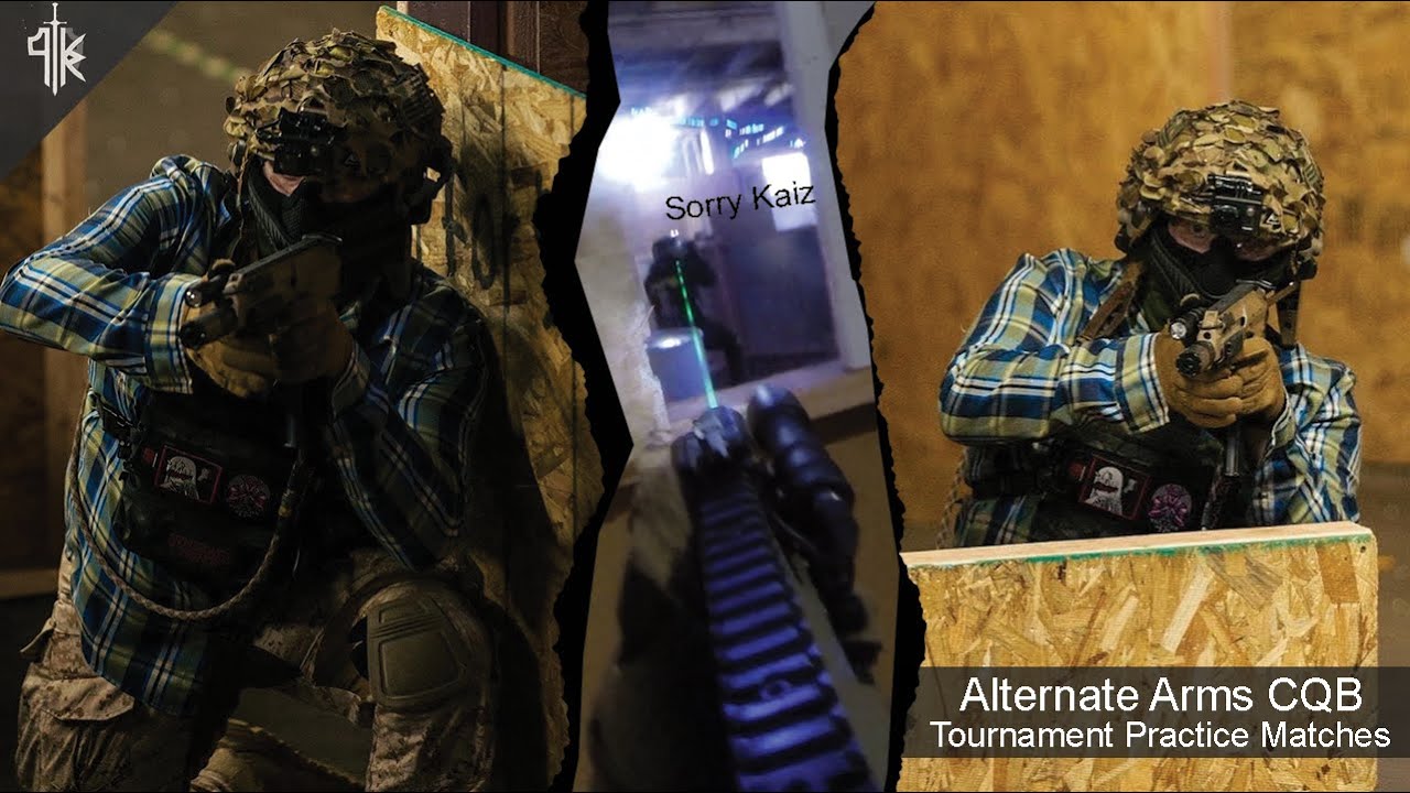 Fast Paced Airsoft CQB Tournament practice Alternate Arms Airsoft