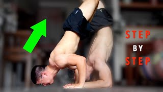 How To Tiger Bend Handstand Pushup (All Progressions + Tips)