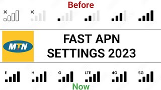 MTN FAST 4G LTE APN SETTINGS MTN APN 2023 SETTINGS screenshot 3