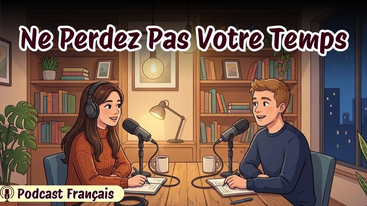 Podcast en français 🇫🇷 | Ne gâche pas ta vie | Change ta façon de penser en français (B1–B2)