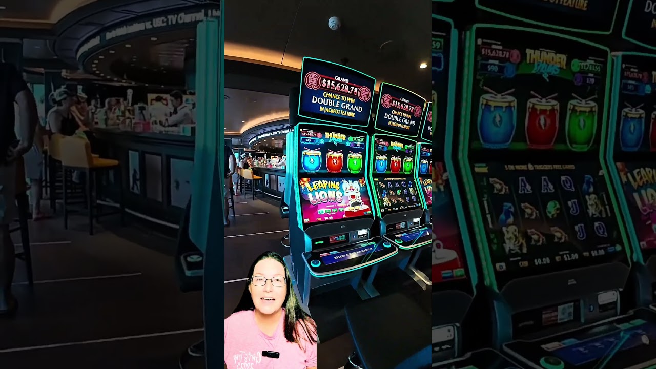 MSC Seascape Sports Bar: Private TVs, Slots and a Giant Screen #mscseascape #msccruises #cruise