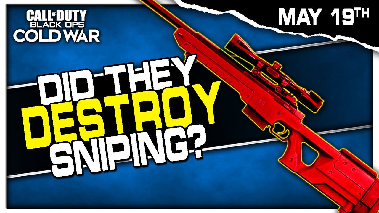 Did they Destroy Sniping? | Sniper Nerfs, AR & LMG Buffs (Cold War Patch Details)