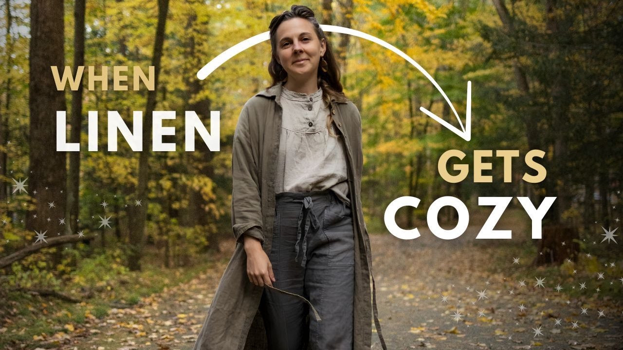Build a cozy linen wardrobe to wear year-round: Winter-proof your linen garments