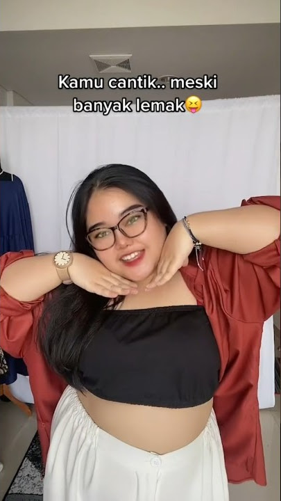 gendut aja cantik gimana kurus😜 #bigsize #fashion #ootdfashion #ootdstyle