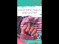 😍 Nail Art To Match Your Outfit | Maniology #shorts
