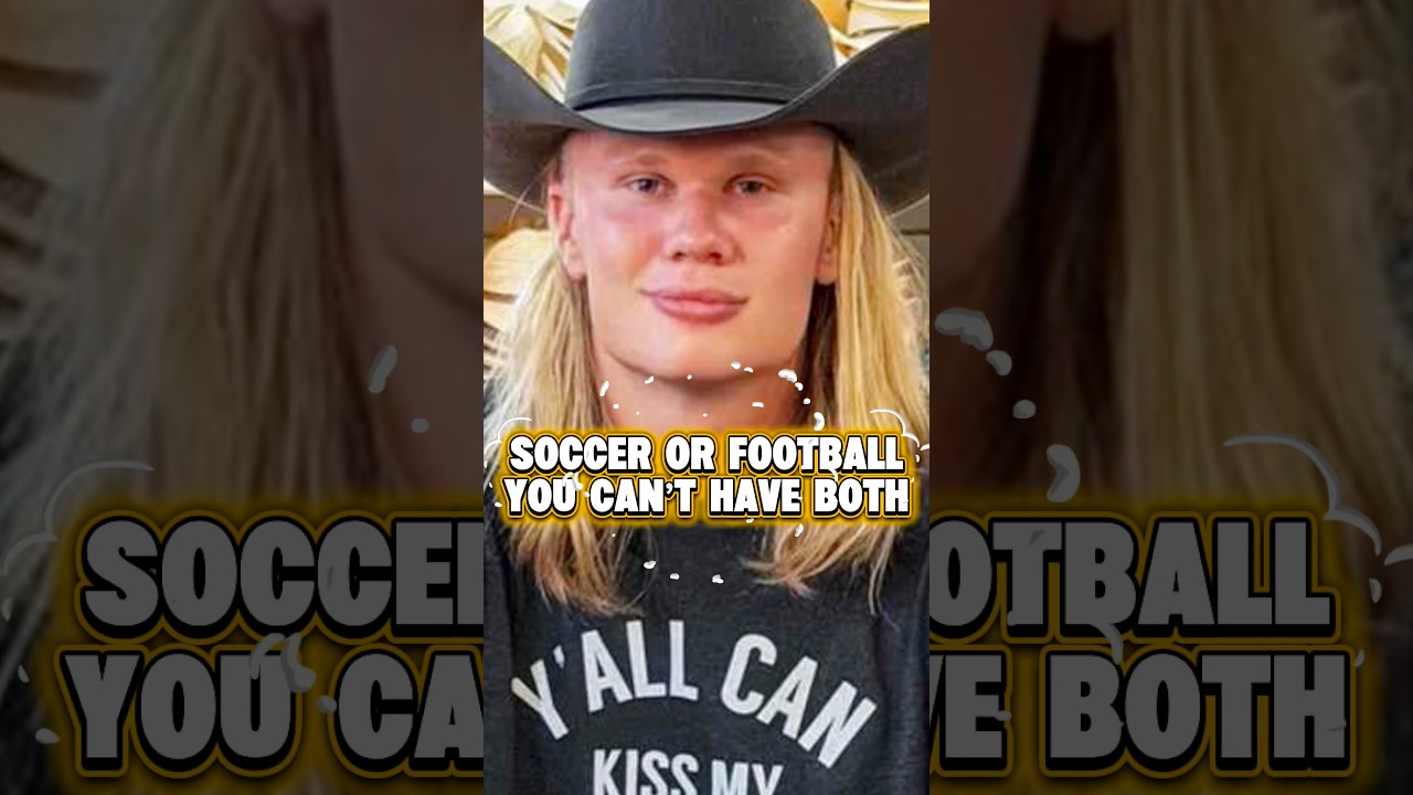 If Erling Haaland Was Born in America, He’d Be a Dallas Cowboy, not a soccer player. #fifa #nfl