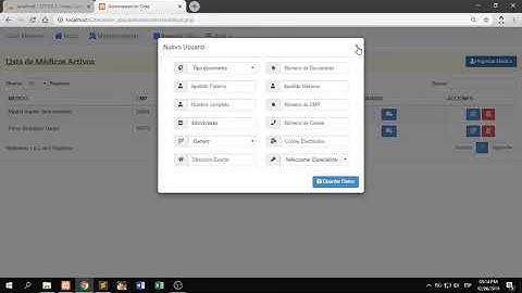 Sistema de Citas Médicas - PHP - MYSQL - HTML5 + Bootstrap v4 (Calendario de Citas)