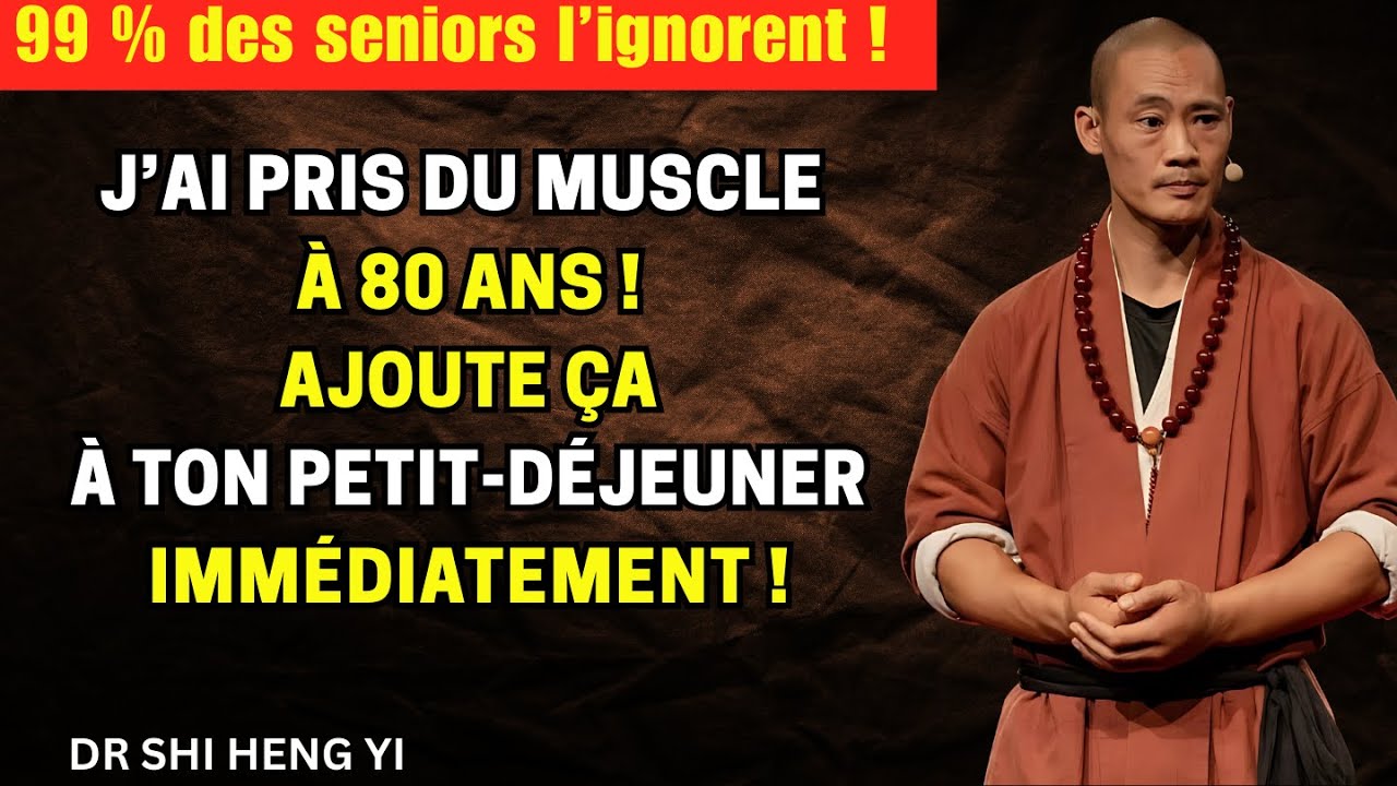 Plus de 60 ans?Stoppez la perte musculaire avec cet aliment puissant au petit-déjeuner!- shi heng yi