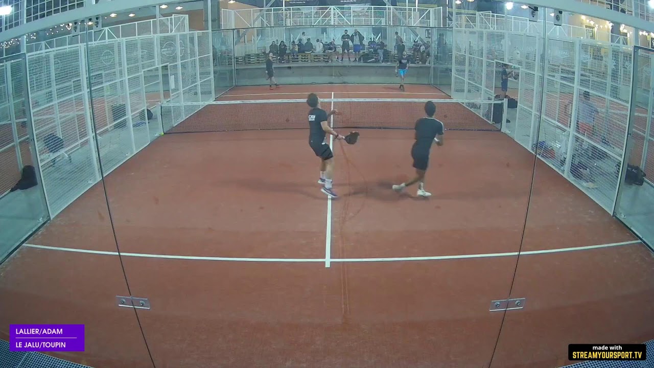 Piste 4 : P500 - ARMORIC SPORTS - QUART DE FINALE - LALLIER/ADAM // LE JALU/TOUPIN