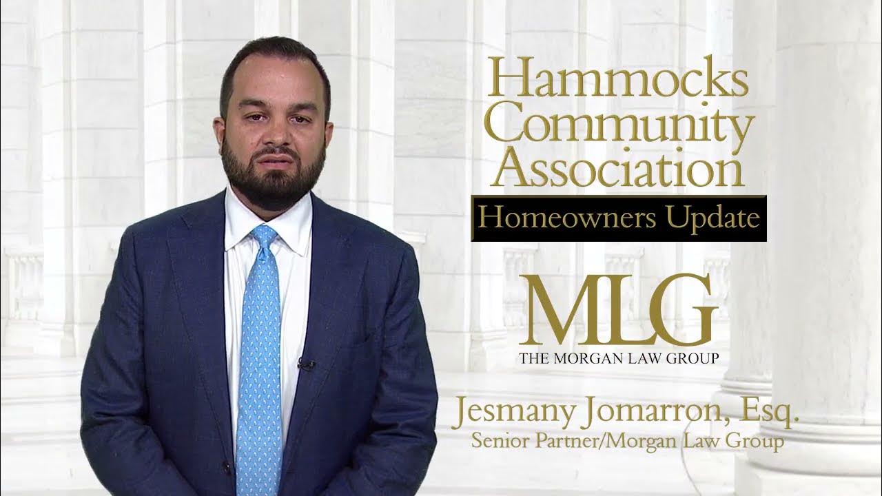 Hammocks Community Association Homeowners' Update www