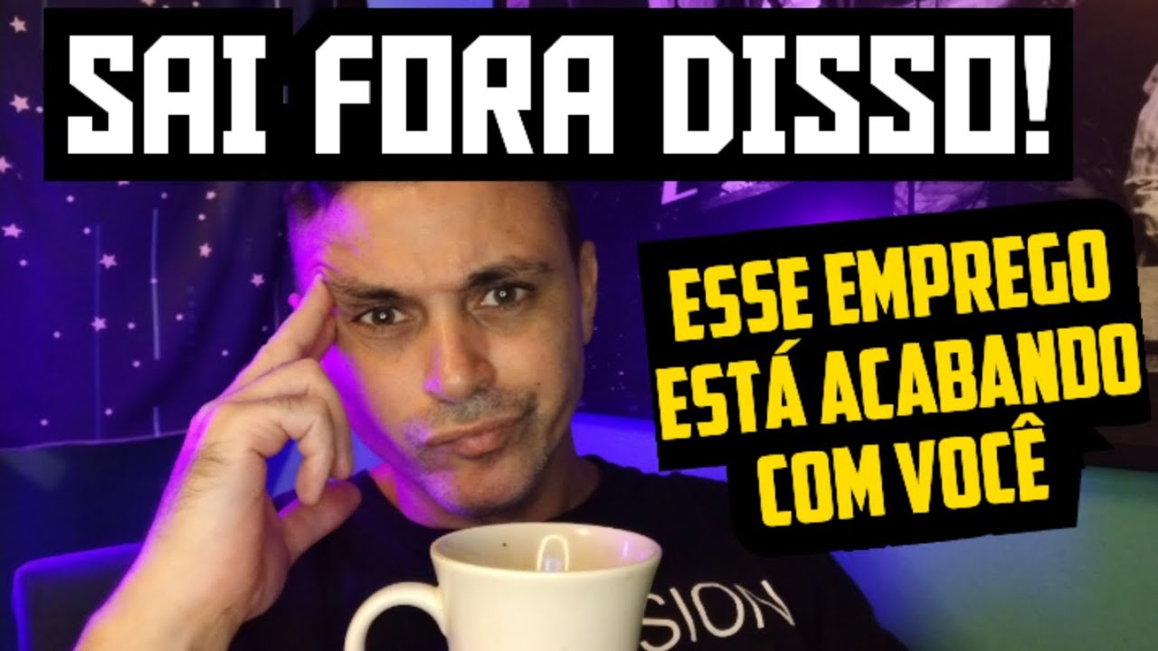 Esse emprego está roubando o seu tempo e a sua paz