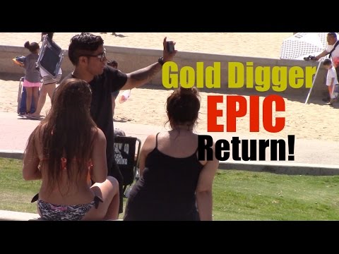 Gold digger prank part 2
