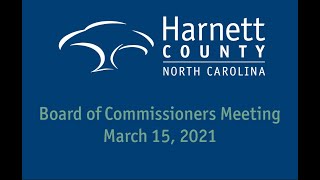 Harnett County Government Live Stream