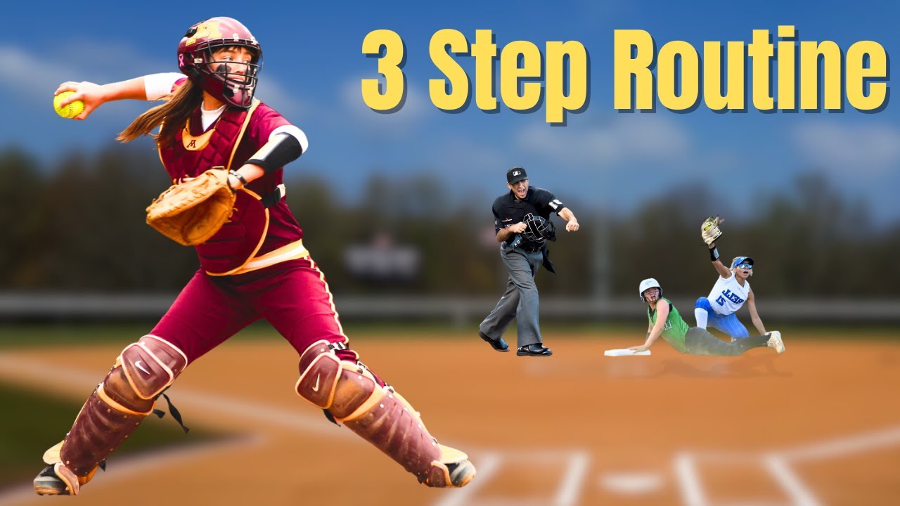 Throwing Routine Softball BEST Throwing Routine for Softball Catchers - YouTube