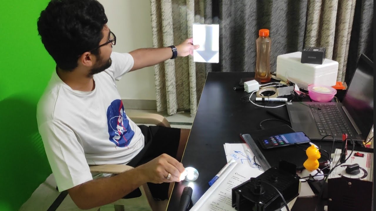 How image is formed at Infinity when object is at Focus 😳 | Jugaadu Experiments | Chandan Ganotra