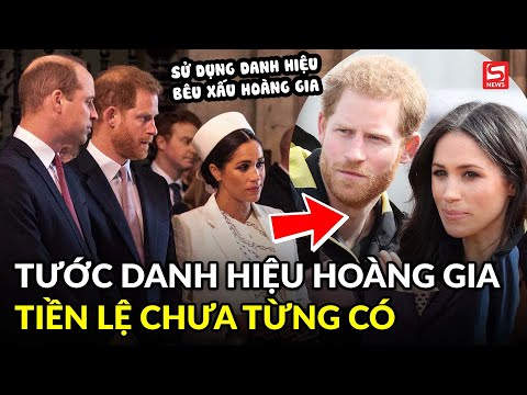 Video: Các ý nghĩa tài chính có thể có của một hoàng tử Harry và Meghan Markle ly hôn