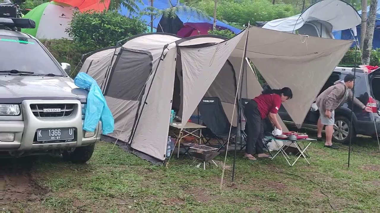 PERJALANAN  CAMPERVAN KE BUKIT CINTA WONOSOBO