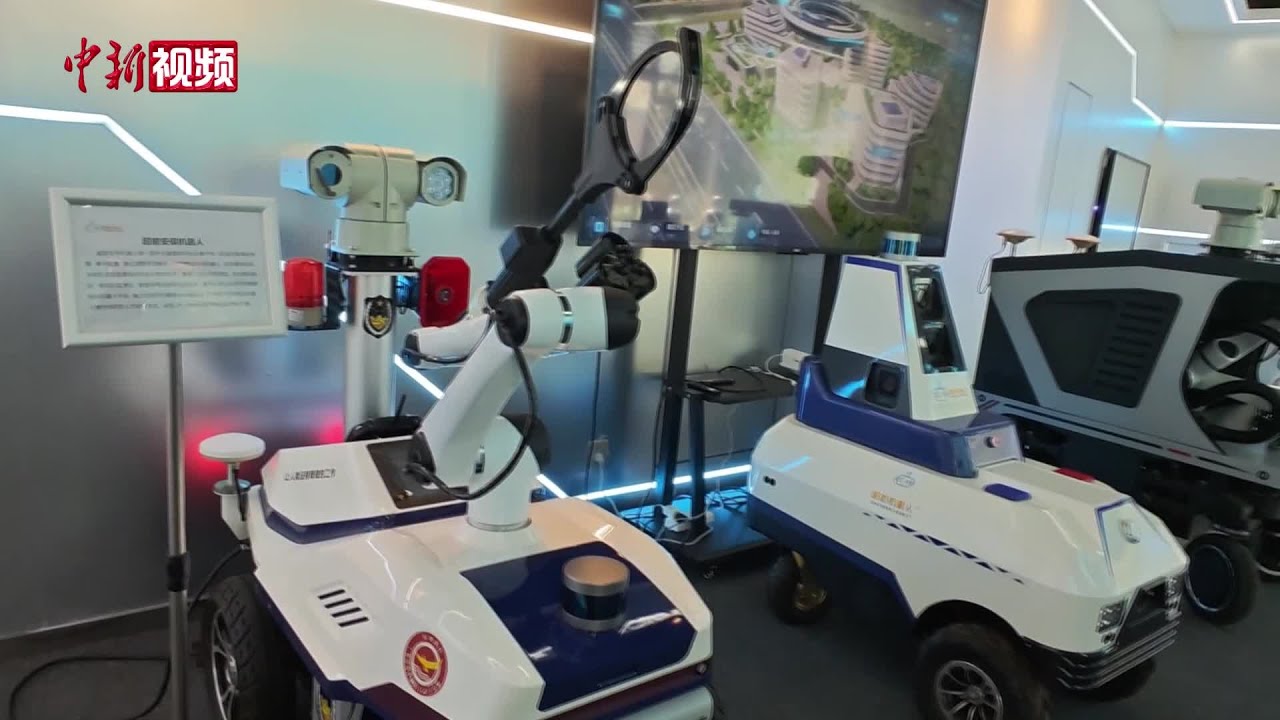 湖南一机器人4S店开业 30余种机器人亮相