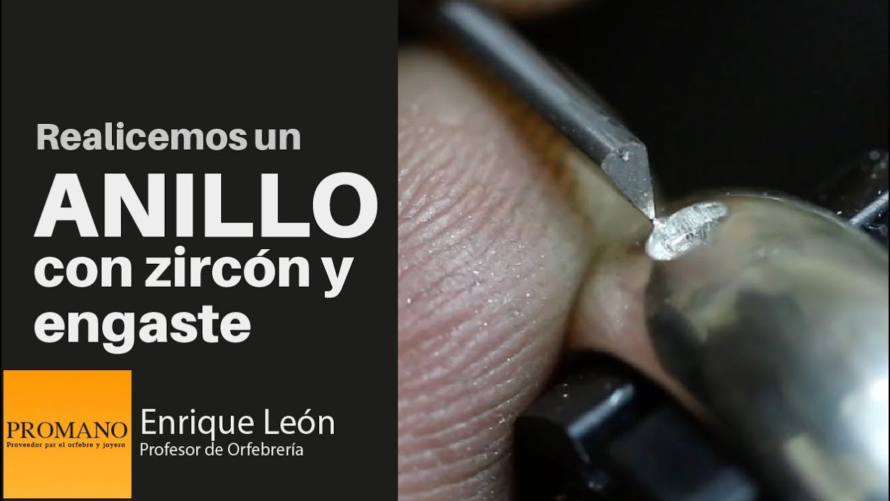 Realicemos un Anillo con circón y Engaste  Estrella, paso a paso
