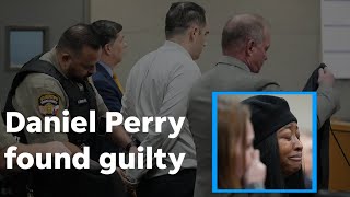 As Daniel Perry guilty verdict read at Garrett Foster murder trial, both families cry in court