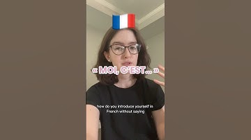 introduce yourself in french like a native 🇫🇷#french #frenglish #language #polyglot