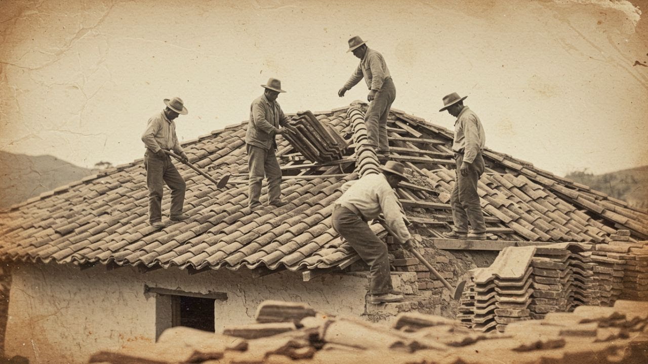 Cuando los albañiles quitaron las tejas en Oaxaca, escucharon un llanto de niño atrapado en el techo
