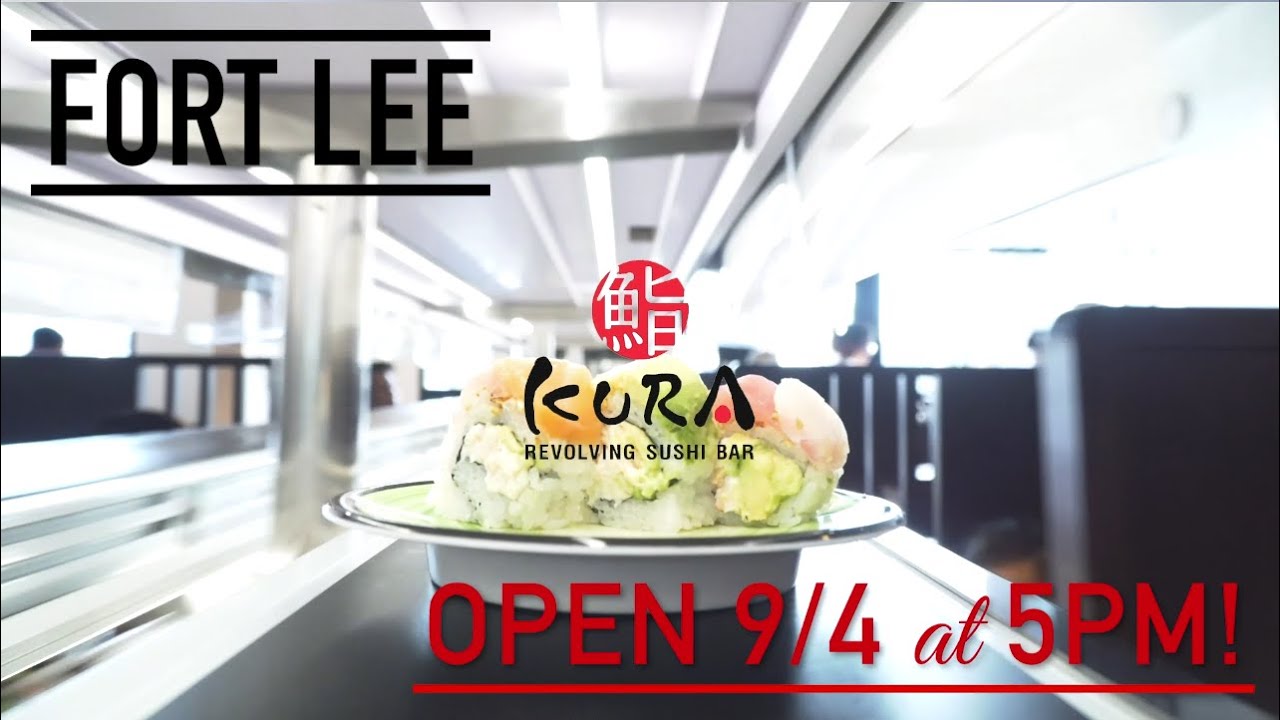 Kura Sushi in Fort Lee, NJ OPEN 9/4 from 5PM - YouTube
