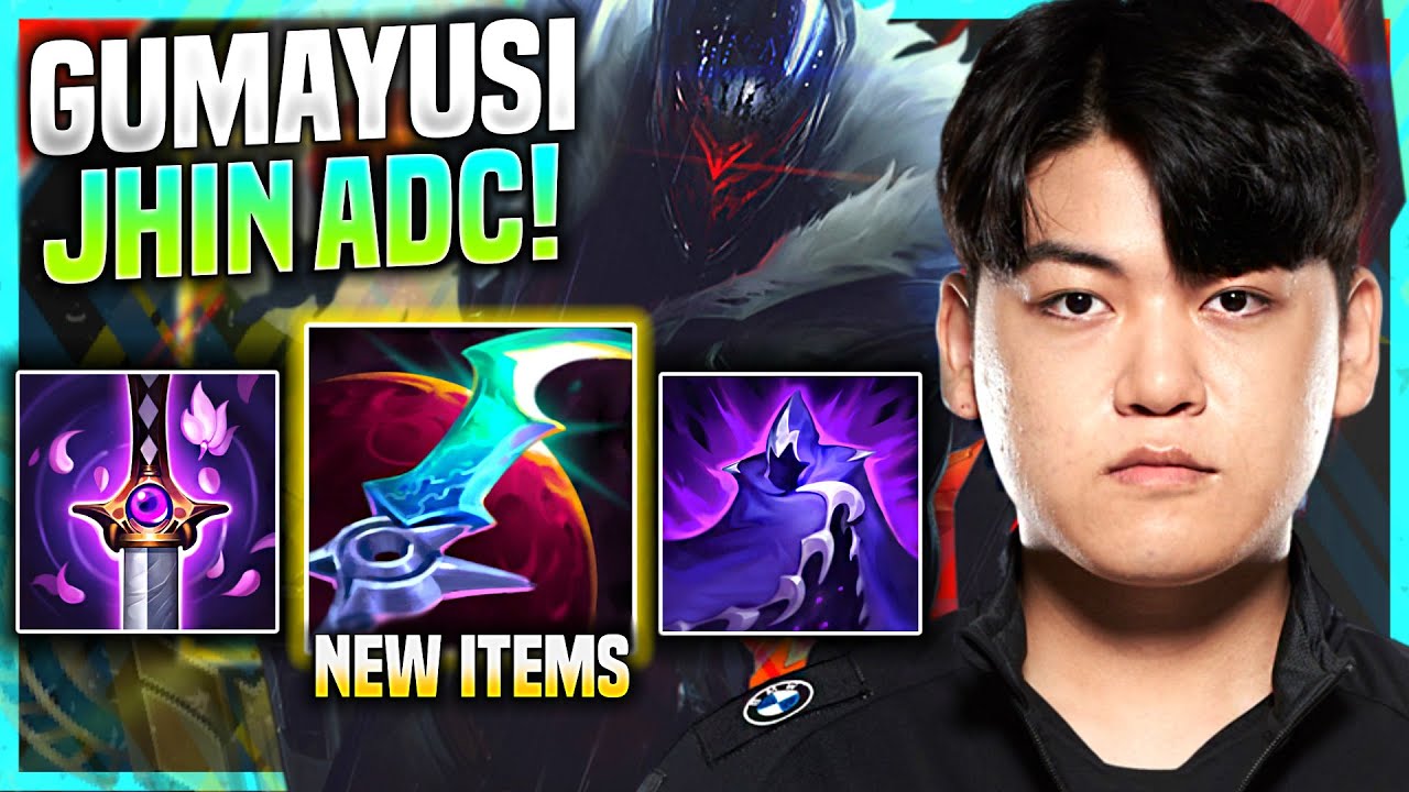 GUMAYUSI PICKS JHIN WITH NEW ITEM ECLIPSE! - T1 Gumayusi Plays Jhin ADC vs Ashe!
