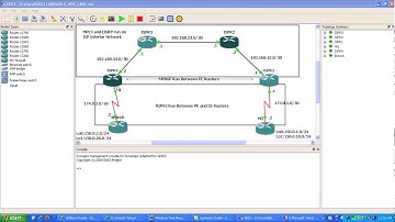 MPLS VPN Lab 1 RIPv2 from PE to CE